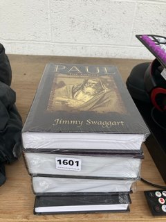 4 X ASSORTED BOOKS TO INCLUDE PAUL THE APOSTLE BY JIMMY SWAGGART: LOCATION - H9