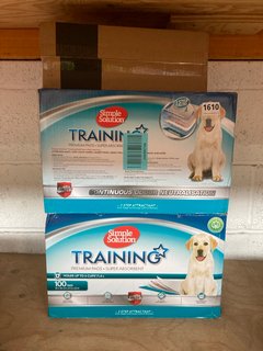 3 X PACKS OF PUPPY TRAINING PADS: LOCATION - H9