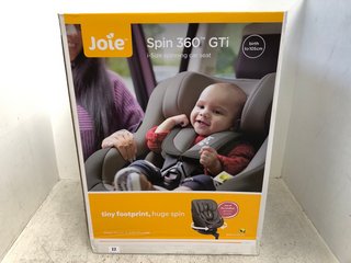 JOIE SPIN 360 GTI I - SIZE SPINNING CHILDRENS CAR SEAT RRP - £165: LOCATION - E1*