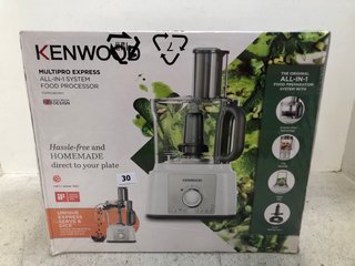 KENWOOD MULTI PRO EXPRESS ALL IN 1 SYSTEM FOOD PROCESSOR RRP - £136: LOCATION - E1