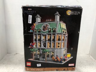 LEGO MARVEL THE INFINITY SAGA SANCTUM SANCTORUM BUILD KIT MODEL: 76218 RRP - £214: LOCATION - F13