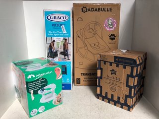 4 X ASSORTED BABY ITEMS TO INCLUDE TOMMEE TIPPEE TWIST AND CLICK ADVANCED NAPPY DISPOSAL SYSTEM: LOCATION - E3