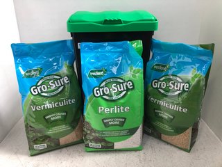 2 X ASSORTED ITEMS TO INCLUDE GRO - SURE VERMICULITE PLANT FOOD: LOCATION - G6