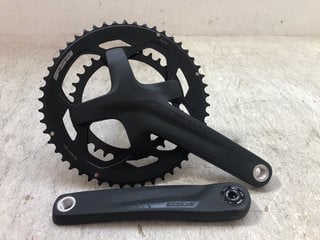 FSA OMEGA CHAINSET 120/90 MM BCD IN BLACK 50/34T RRP £165: LOCATION - AR1