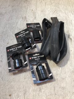 4 X PACKS OF TRIVIO SPACERS TO ALSO INCLUDE INNER TUBE: LOCATION - AR1