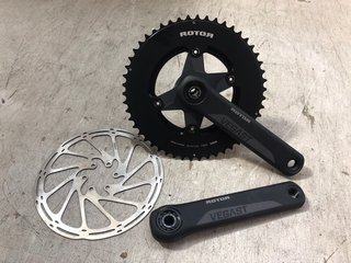 ROTOR VEGAST ROAD 24 CHAINSET 50(34) IIOBCD 7075 T6 CNC RRP £287.00 TO ALSO INCLUDE SRAM 6 BOLT ROTOR: LOCATION - AR1