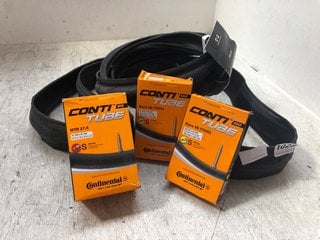 QTY OF CONTI INNER TUBES TO ALSO INCLUDE VITTORIA ZAFFIRO SLICK II 23-622 BLACK: LOCATION - AR1