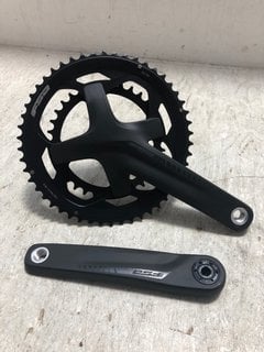 FSA OMEGA CHAINSET 120/90 MM BCD IN BLACK 50/34T RRP £165: LOCATION - AR2