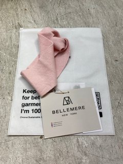 BELLEMERE TWISTED FRONT CASHMERE PINK HEADBAND RRP £100: LOCATION - AR9