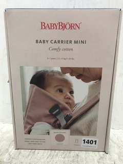 BABYBJORN BABY CARRIER MINI IN DUSTY PINK: LOCATION - BR4