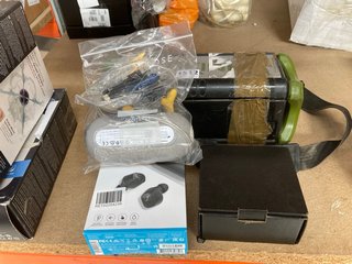 QTY OF ASSORTED ITEMS TO INCLUDE SENNHEISER CX PLUS TRUE WIRELESS EARBUDS & SONY EARBUDS: LOCATION - BR7