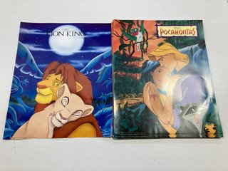 QTY OF ASSORTED DISNEY PRINTS: LOCATION - BR4