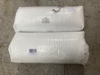 2 X SNUG BLISSFUL BED ROLL PILLOWS: LOCATION - BR17