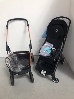 BLACK/ROSE GOLD COLOUR BABY PUSHCHAIR: LOCATION - A6