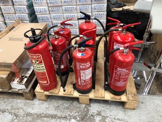 (COLLECTION ONLY) QTY OF WATER FILLED FIRE EXTINGUISHERS: LOCATION - B2