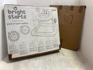 BRIGHT STARTS PACK OF PALS WALKER TO INCLUDE SAFETY GATE: LOCATION - BR9