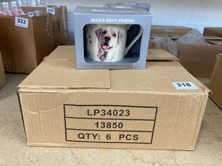 (COLLECTION ONLY) QTY OF 'MAN'S BEST FRIENDS' MUGS: LOCATION - BR10