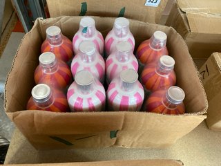(COLLECTION ONLY) QTY OF BATH FOAM TO INCLUDE TROPICAL COCKTAIL 500ML & COCONUT AND WATERMELON 500ML: LOCATION - BR10