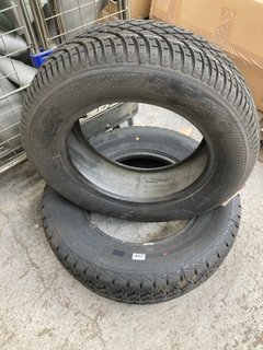 FRONWAY VAN PLUS 09 215/70R15C TYRE TO ALSO INCLUDE KLEBER KRISALP 195/65R15 TYRE: LOCATION - B6