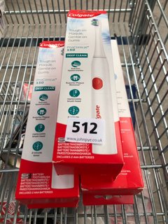 5 X COLGATE BATTERY TOOTHBRUSHES: LOCATION - R8