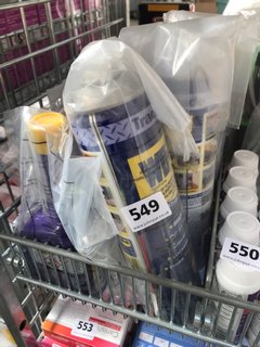 (COLLECTION ONLY) QTY OF ASSORTED ITEMS TO INCLUDE WYNNS EXTREME DIESEL SYSTEM CLEANER & WD-40 SPRAY: LOCATION - R8