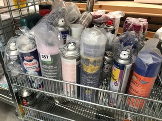 (COLLECTION ONLY) QTY OF ASSORTED ITEMS TO INCLUDE ZERO IN CLOTHES MOTH KILLER SPRAY & WD-40 SPRAY: LOCATION - R8
