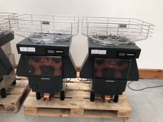 2 X ZUMMO Z40 NATURE ORANGE JUICE MACHINES: MODEL NO Z40A-N-LD (UNITS ONLY): LOCATION - B1 (KERBSIDE PALLET DELIVERY)