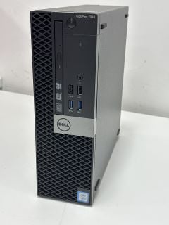 DELL OPTIPLEX 7040 256 GB PC IN BLACK. (WITH MAINS POWER CABLE, MINOR COSMETIC IMPERFECTIONS). INTEL CORE I7-6700 @ 3.40GHZ, 16 GB RAM, , INTEL HD GRAPHICS 530 [JPTM114300]. THIS PRODUCT IS FULLY FUN
