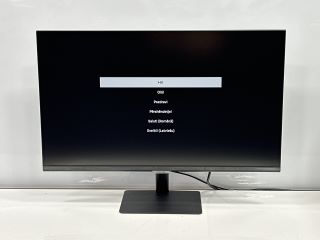 SAMSUNG 27" SMART FULL HD HDR LED DISPLAY MONITOR IN BLACK: MODEL NO LS27CM500EUXXU (WITH BOX & ALL ACCESSORIES) [JPTM114148]. THIS PRODUCT IS FULLY FUNCTIONAL AND IS PART OF OUR PREMIUM TECH AND ELE