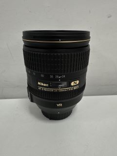 NIKON AF-S NIKKOR 24-120MM F4G ED VR F(FX) DSLR LENS IN BLACK. [JPTM114065]. THIS PRODUCT IS FULLY FUNCTIONAL AND IS PART OF OUR PREMIUM TECH AND ELECTRONICS RANGE
