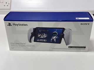 SONY PLAYSTATION PORTAL FOR PS5 GAMES CONSOLE ACCESSORY (ORIGINAL RRP - £199) IN WHITE: MODEL NO CFI-Y1016 (WITH BOX & ALL ACCESSORIES) [JPTM114282]. (SEALED UNIT). THIS PRODUCT IS FULLY FUNCTIONAL A