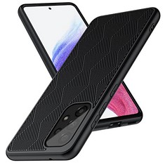 58 X TESRANK CASE FOR SAMSUNG GALAXY A53 5G SHOCKPROOF ANTI-SCRATCH PHONE COVER DUAL LAYER POWERFUL PROTECTIVE COMPATIBLE WITH SAMSUNG GALAXY A53 5G CASE, BLACK - TOTAL RRP £387: LOCATION - A