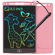 23 X JOEALIS LCD WRITING TABLET 8.5 INCH FOR KIDS, PORTABLE DRAWING BOARD GRAPHIC TABLET FOR HANDWRITING, DOODLING, AND DRAWING, PERFECT TOYS GIFT FOR BOYS AND GIRLS (PINK) - TOTAL RRP £134: LOCATION