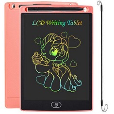 20 X JOEALIS LCD WRITING TABLET, 8.5 INCH COLORFUL DIGITAL EWRITER ELECTRONIC GRAPHICS TABLET WRITING BOARD HANDWRITING DOODLE DRAWING PAD FOR KIDS BIRTHDAY GIFT FOR BOYS GIRLS - TOTAL RRP £116: LOCA