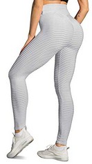 QTY OF ITEMS TO INCLUDE WOMANS HONEYCOMB LEGGINGS WHITE SMALL: LOCATION - C