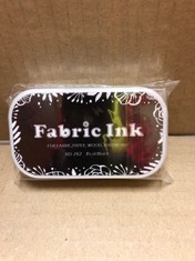QTY OF ITEMS TO INCLUDE FABRIC INK: LOCATION - C