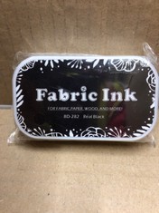 QTY OF ITEMS TO INCLUDE FABRIC INK PAD: LOCATION - C