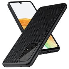 50 X TESRANK CASE FOR SAMSUNG GALAXY A33 5G SHOCKPROOF ANTI-SCRATCH PHONE COVER DUAL LAYER POWERFUL PROTECTIVE COMPATIBLE WITH SAMSUNG GALAXY A33 5G CASE, BLACK - TOTAL RRP £341: LOCATION - D