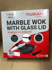 X5 NUOVA MARBLE WOK WITH GLASS LID:: LOCATION - E