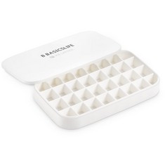 17 X BASICSLIFE ICE CUBE TRAY WITH LID - LARGE ICE TRAY FOR FREEZER COMES WITH COVER BPA FREE?SPACE SAVING ICE CUBE MOLDS PERFECT FOR COCKTAILS, WATER BOTTLES OR WHISKY - TOTAL RRP £99: LOCATION - A