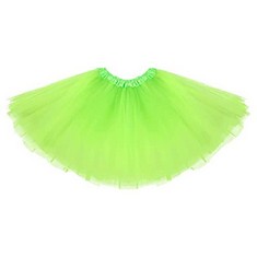 QTY OF CLOTHING TO INCLUDE SHINY GREEN TUTU SKIRT FOR WOMEN AND GIRLS: LOCATION - F