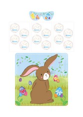 203 X HENBRANDT EASTER RABBIT PARTY GAME STICK THE TAIL ON THE BUNNY FOR BOYS AND GIRLS UNISEX TOYS EASTER EGG HUNT SPRING PARTY GAMES KIDS EASTER ACTIVITY GAME - TOTAL RRP £503: LOCATION - G