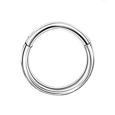 13 X MELIGHTING 925 SILVER NOSE RINGS PIERCING 18G CARTILAGE HOOPS 6MM/8MM/10MM HELIX EARRING HOOP HINGED RING CLICKER SEPTUM PIERCING JEWELRY ROOK, DAITH, TRAGUS, CONCH EARRINGS - TOTAL RRP £173: LO
