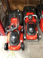 X2 FLYMO LAWNMOWER PLUS 2 FLYMO BATTERIES AND CHARGERS: LOCATION - RACK(COLLECTION OR OPTIONAL DELIVERY AVAILABLE)