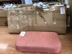 3 DRAWER DRESSER + JOHN LEWIS PARTNERS BERGEN FOOTSTOOL: LOCATION - TABLES(COLLECTION OR OPTIONAL DELIVERY AVAILABLE)