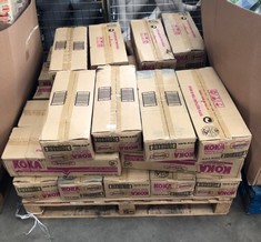 PALLET OF KOKO ORIENTAL STYLE NOODLES SOME ITEMS MAY BE PAST BBD: LOCATION - FLOOR(COLLECTION OR OPTIONAL DELIVERY AVAILABLE)