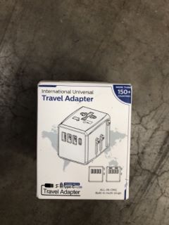 QTY OF ASSORTED ITEMS TO INCLUDE UNIVERSAL TRAVEL ADAPTER: LOCATION - RACK