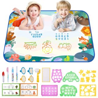 QTY OF ASSORTED ITEMS TO INCLUDE WATER DOODLE MAT: LOCATION - RACK