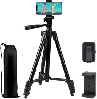 QTY OF ASSORTED ITEMS TO INCLUDE COMPACT TRAVEL TRIPOD: LOCATION - TABLE