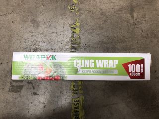 QTY OF ASSORTED ITEMS TO INCLUDE 100 METRES CLING WRAP: LOCATION - TABLE